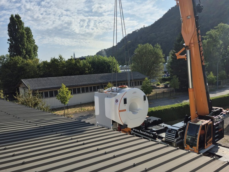 Renouvellement d'une IRM sur le site de Césière