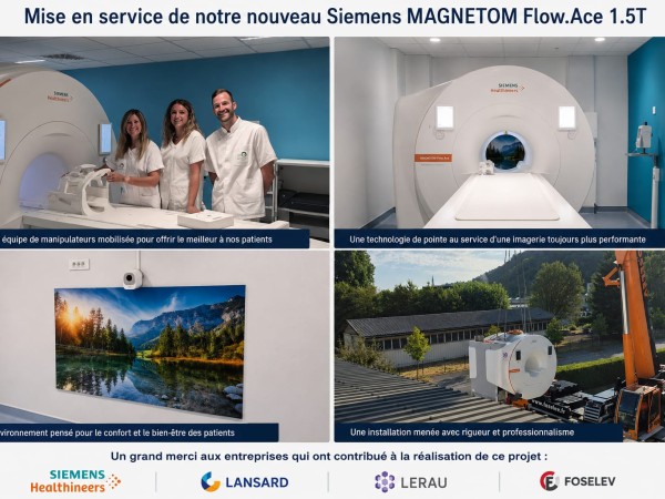 Démarrage de notre nouvelle IRM ! 
