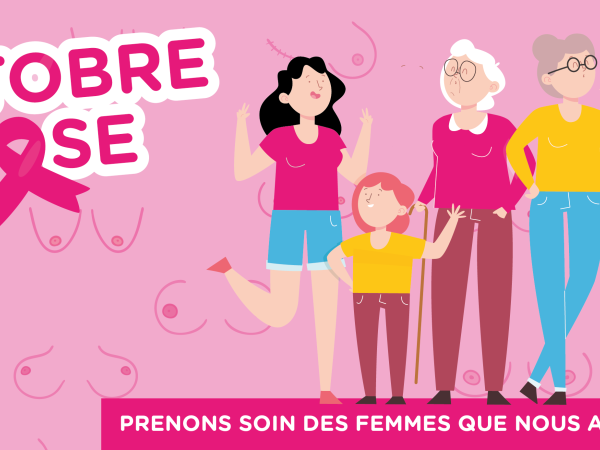 Octobre Rose : Mois de sensibilisation au dépistage du cancer du sein